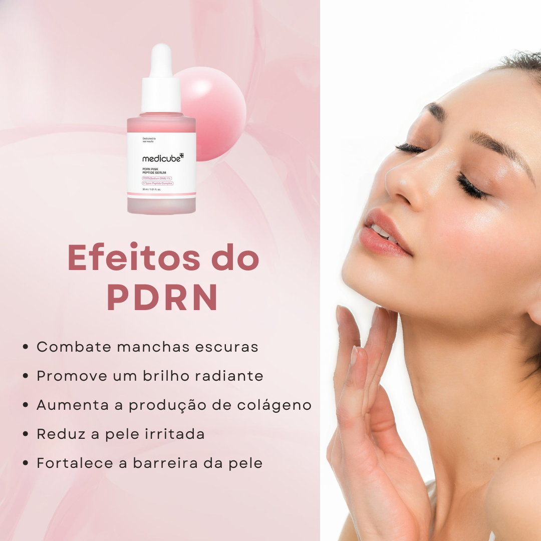 Sérum PDRN de Peptídeos Rosa