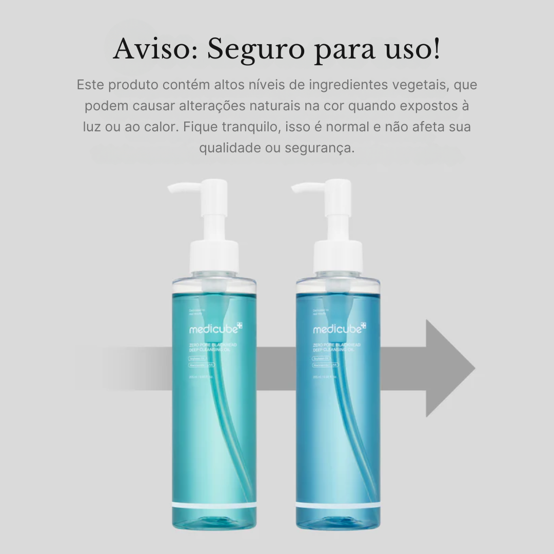 Óleo de Limpeza Profunda Zero Pore Blackhead