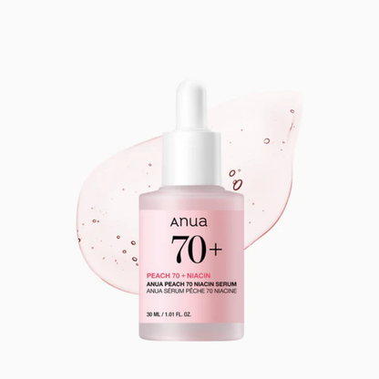Sérum de Niacinamida 70% com Pêssego