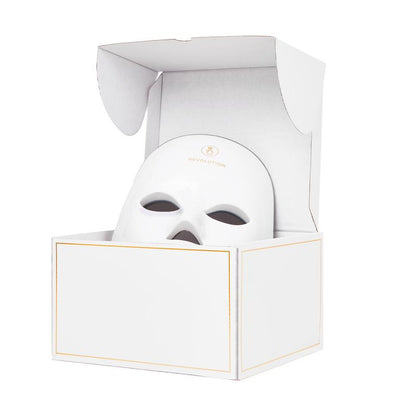 Máscara Profissional Led De 7 Cores Dispositivo De Rejuvenescimento Da Pele Para Remoção De Acne