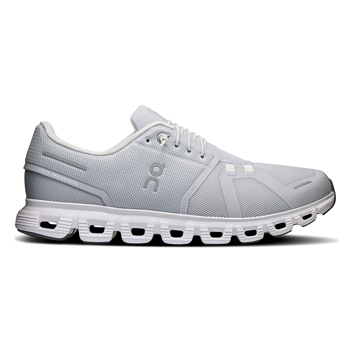 Tênis On Cloud 6 Feminino - Cinza glacial / Branco - vista 1
