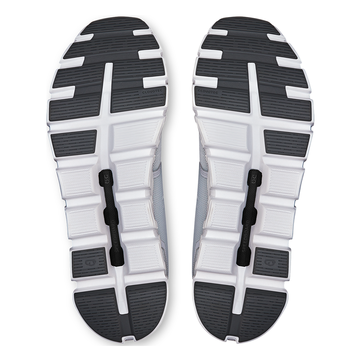 Tênis On Cloud 6 Feminino - Cinza glacial / Branco - vista 4