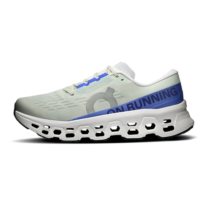 Tênis On Cloudmonster 3 Masculino - Azul gelo / Marfim - vista 2