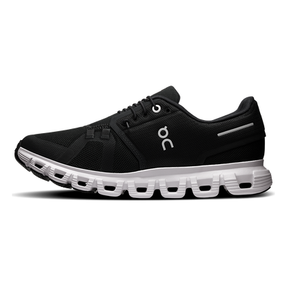 Tênis On Cloud 6 Masculino - Preto / Branco - vista 2