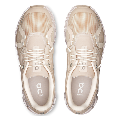 Tênis On Cloud 6 Feminino - Pérola / Branco - vista 3