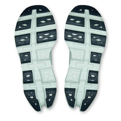 Tênis On Cloudmonster 3 Feminino - Azul riacho / Branco neve - vista 3