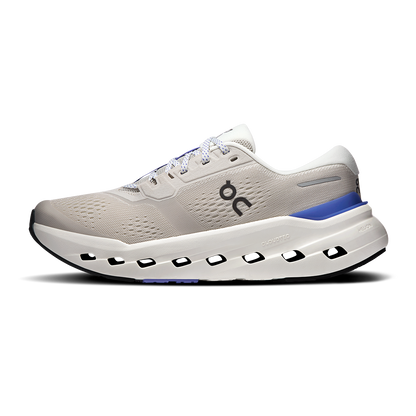 Tênis On Cloudrunner 3 Feminino - Pérola / Azul marinho - vista 2