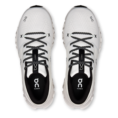 Tênis On Cloud X 5 Masculino - Branco / Preto - vista 3