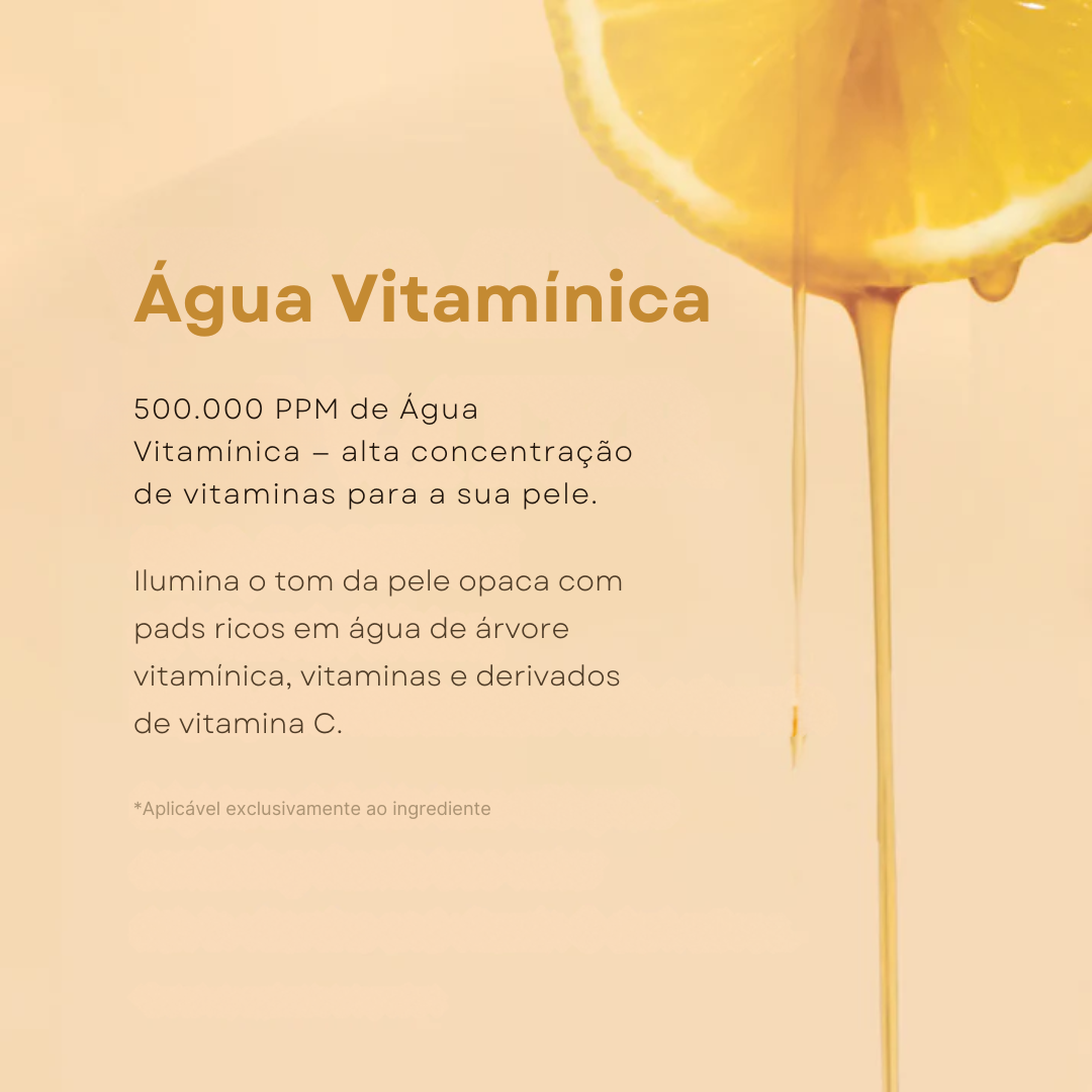 Discos Iluminadores com Vitamina C