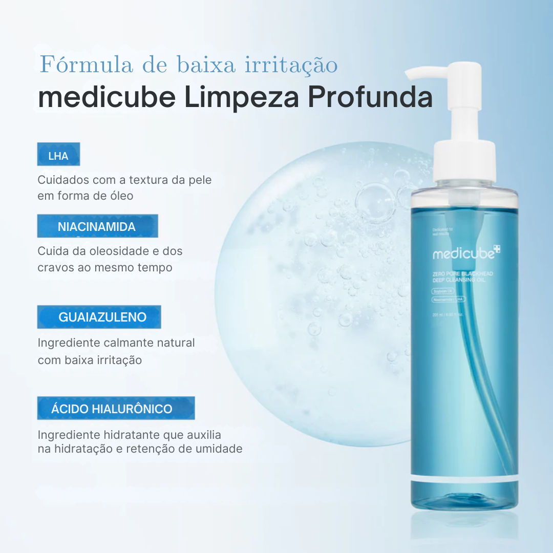 Óleo de Limpeza Profunda Zero Pore Blackhead
