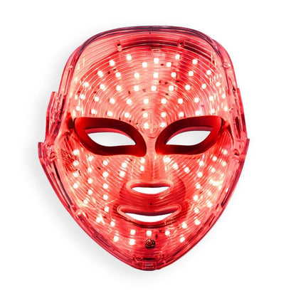 Máscara Profissional Led De 7 Cores Dispositivo De Rejuvenescimento Da Pele Para Remoção De Acne
