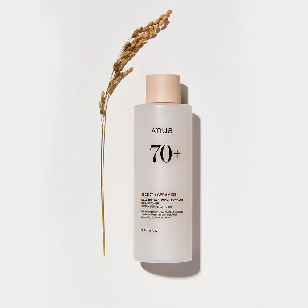 ANUA - Tônico Leitoso Iluminador Rice 70 Glow 250ml