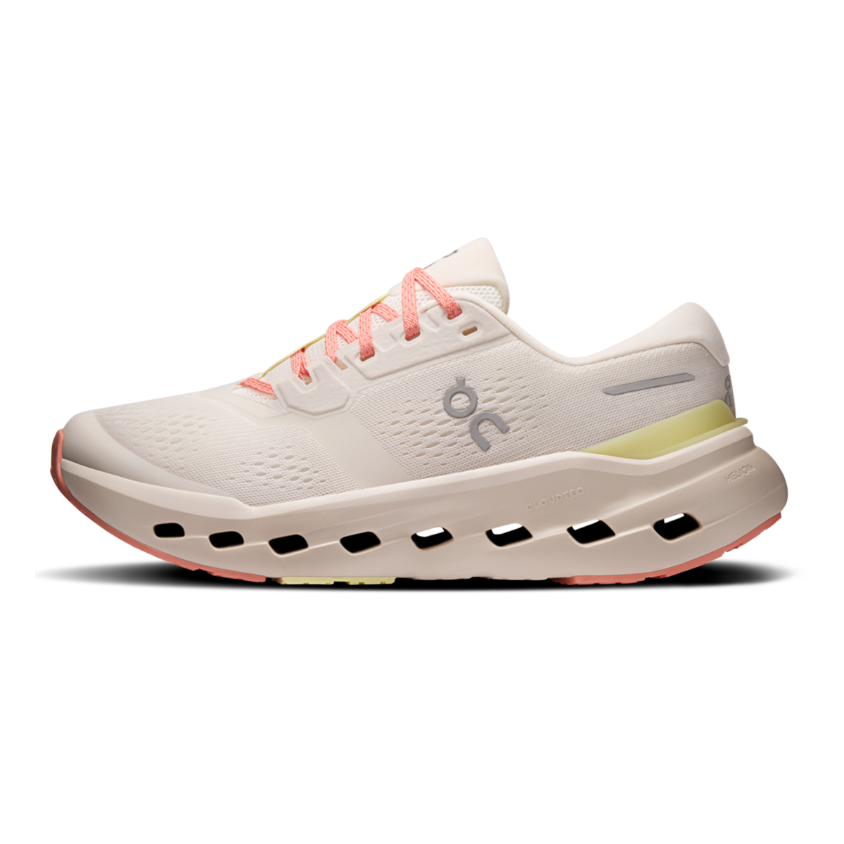 Tênis On Cloudrunner 3 Feminino - Marfim / Verde orvalho - vista 2