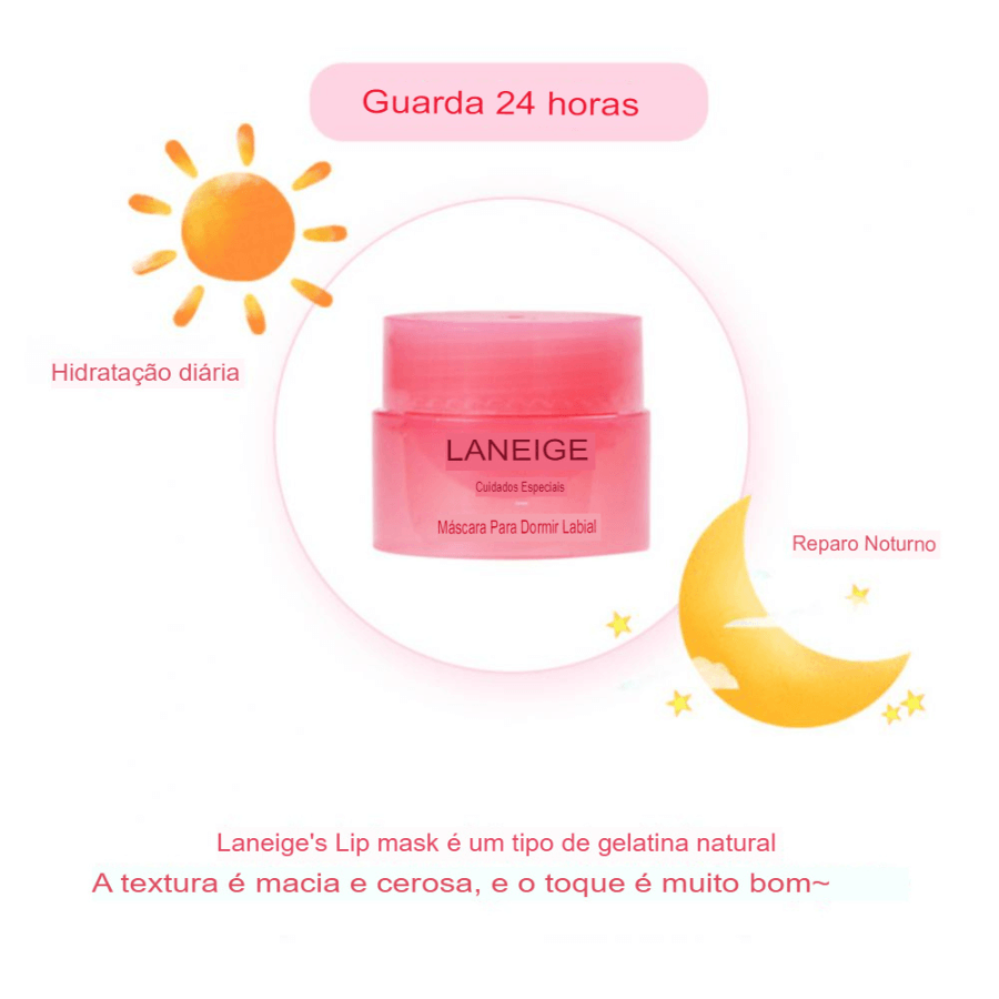 Máscara Para Os Lábios Nutrição e Proteção