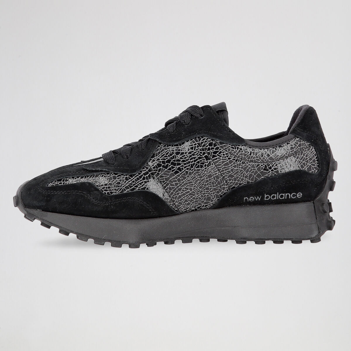 Tênis New Balance 327 Unissex - Preto / Cinza - Foto 2