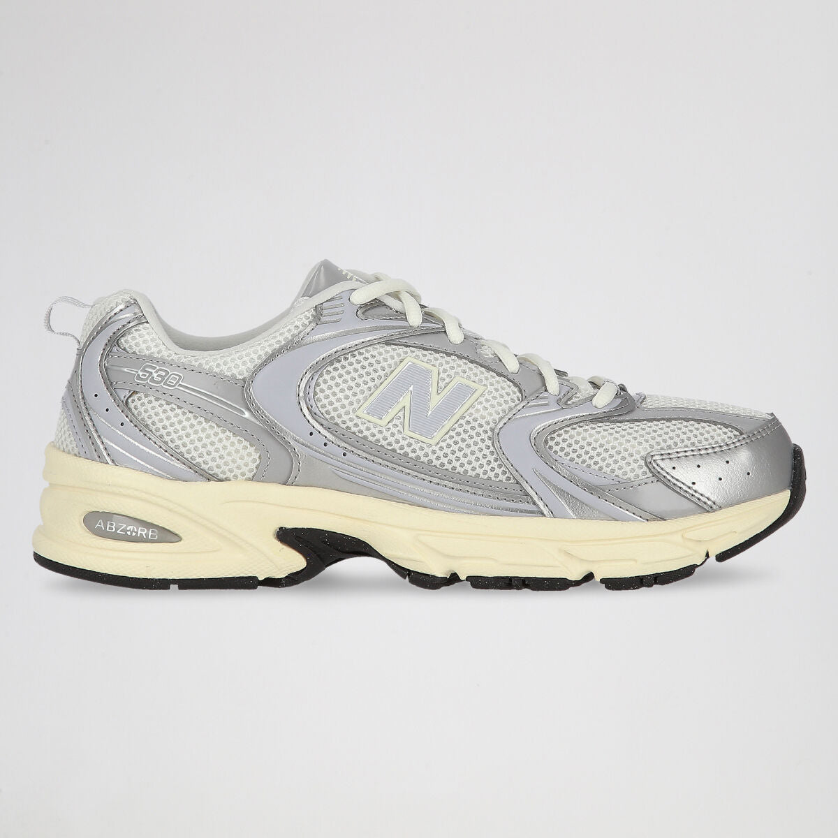 Tênis New Balance 530 ABZORB Unissex - Prateado / Lilás - Foto 1