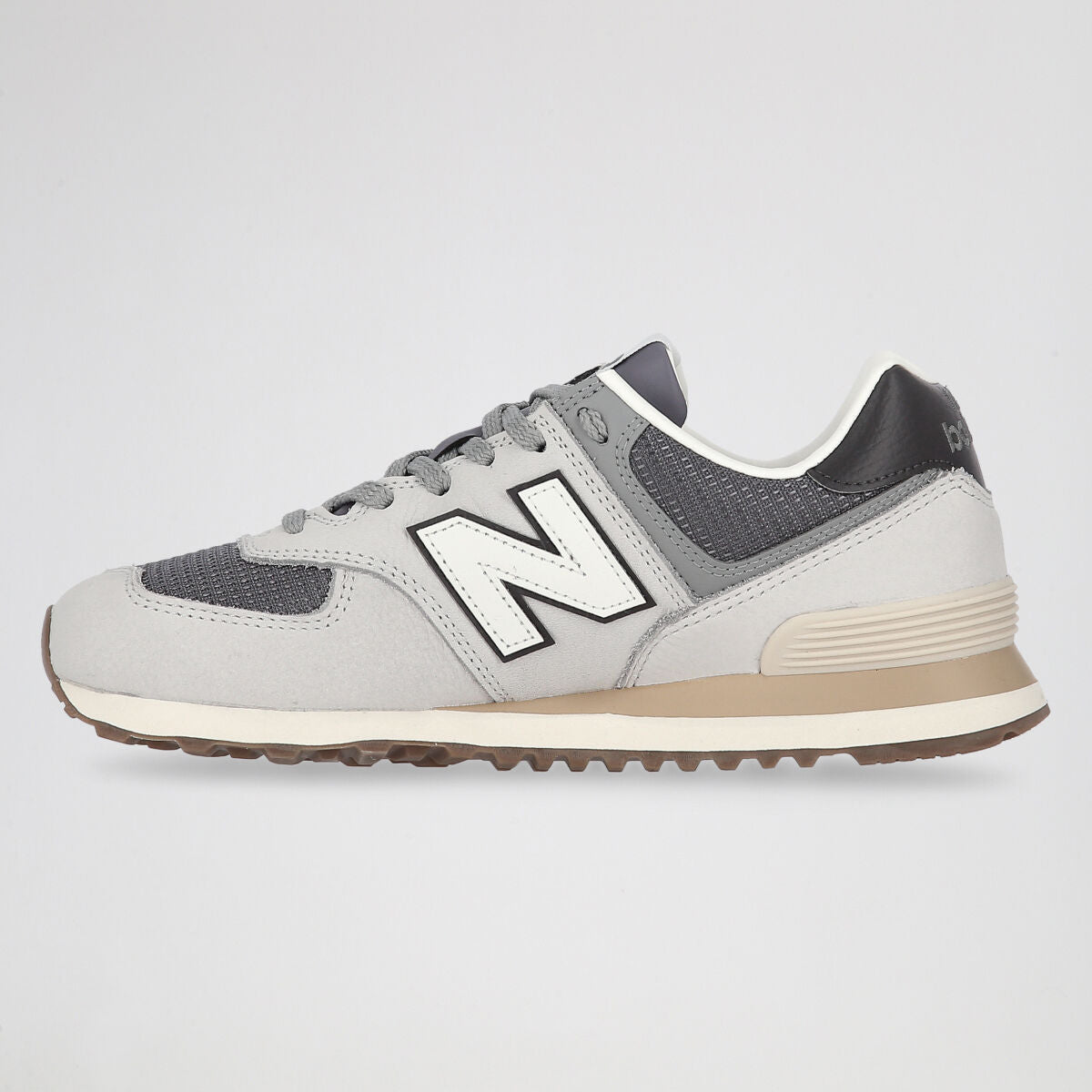 Tênis New Balance 574 Unissex - Cinza / Branco - Foto 2
