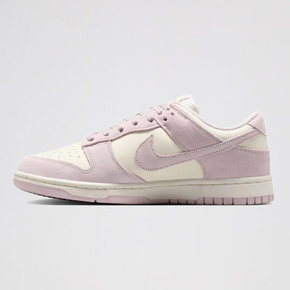Tênis Nike Dunk Low Feminino - Rosa / Creme - Foto 2