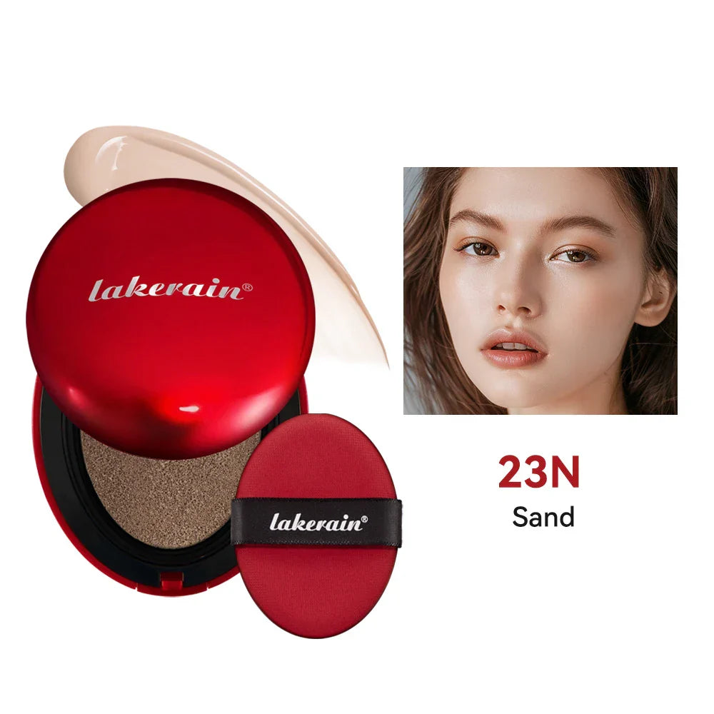 Base Lakerain Cushion Super Fit – Cobertura Impecável com Proteção Solar e Tratamento para a Pele