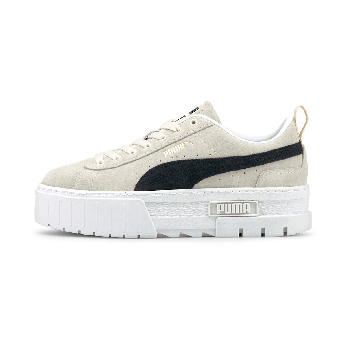 Tênis Puma Mayze Feminino - Marfim / Preto - Foto 1