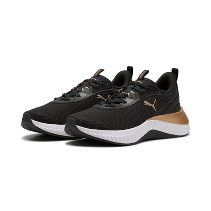Tênis Puma Softride Sera Feminino - Preto / Dourado - Foto 2