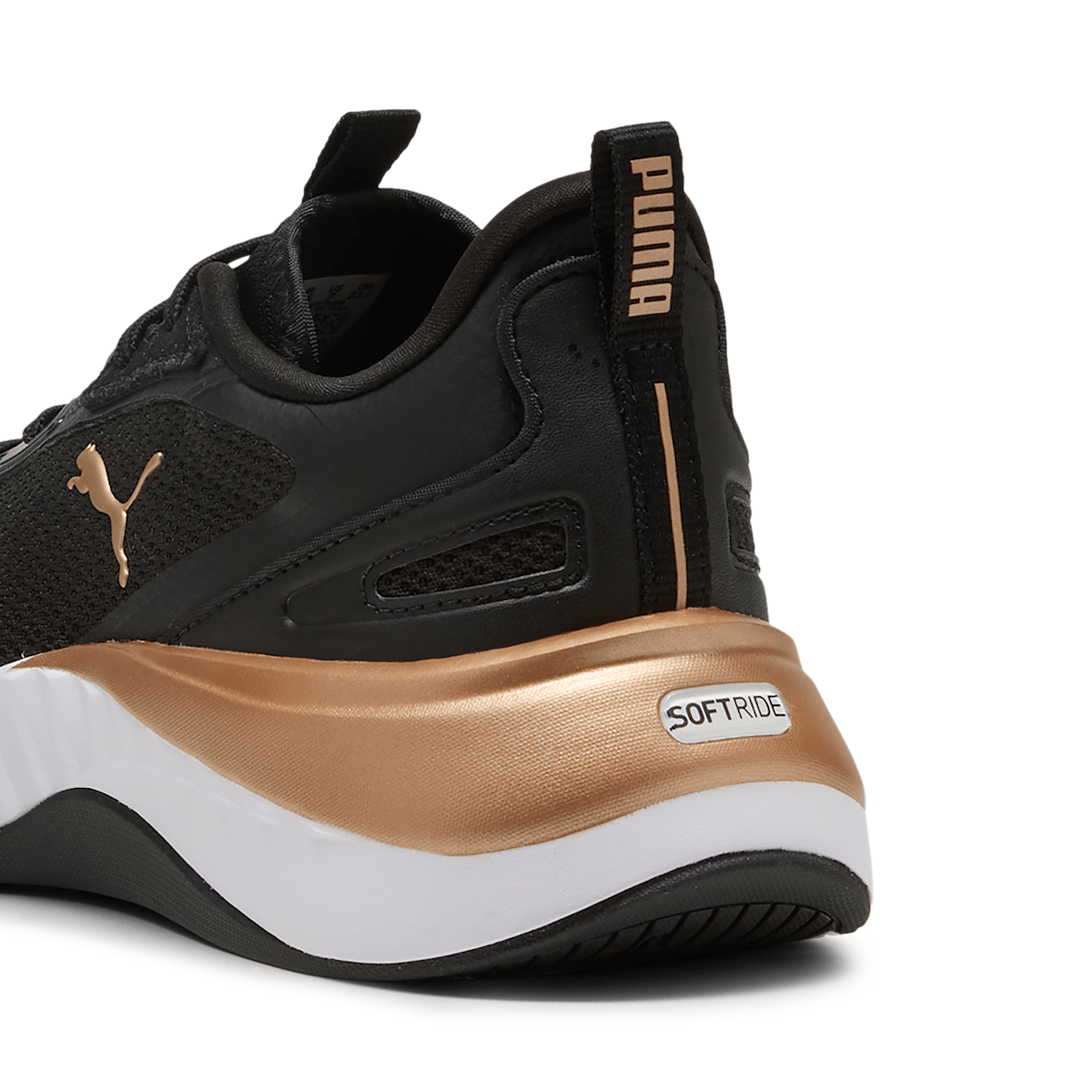 Tênis Puma Softride Sera Feminino - Preto / Dourado - Foto 3