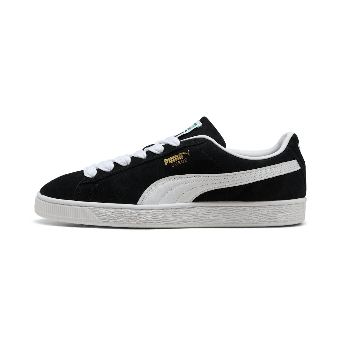 Tênis Puma Suede Classic Unissex - Preto / Branco - Foto 1
